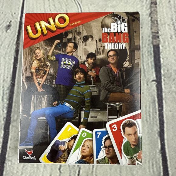 Uno - The Big Bang Theory Card Game‎ / New Never Opened - Picture 1 of 7